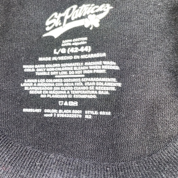 St. Paddy's Tees & Irish Drinking T-Shirt Size L “FLAIR OF THE DAY”-PUB - Picture 5 of 5